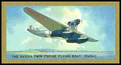 36 The Savoia Twin Engine Flying Boat (Italian)